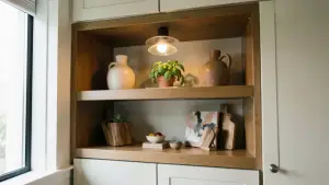 co położyć między meblami w kuchni
